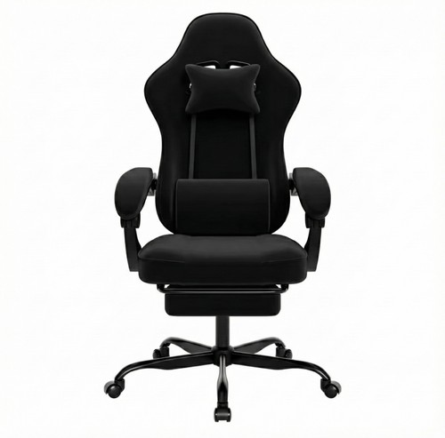 Gaming stuhl mit fußstütze - stuhl, |