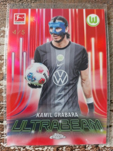 Kamil grabara topps chrome - grabara,