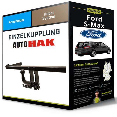 Abnehmbare anhängerkupplung - abnehmbare,