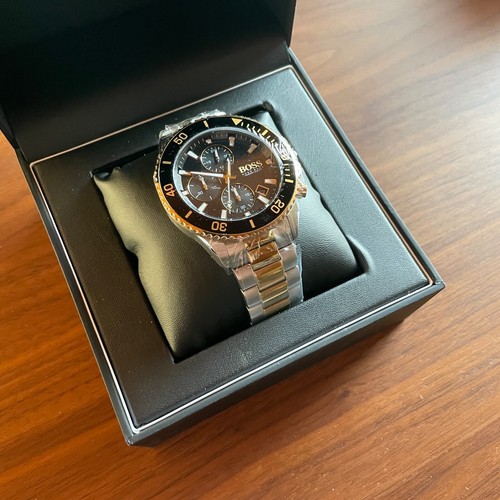 Hugo boss herrenuhr - boss, edelstahl