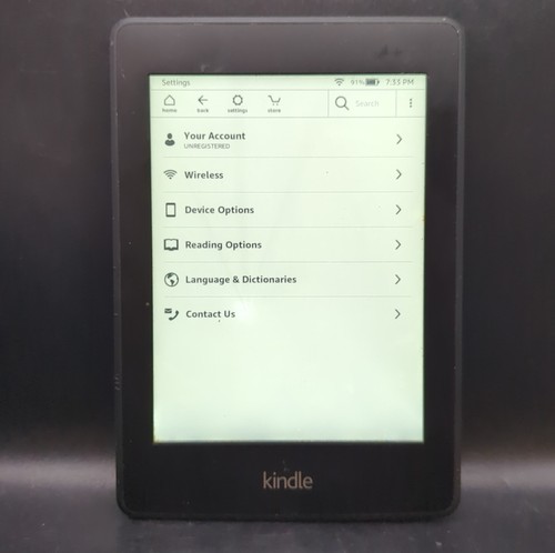Amazon kindle paper white - kindle,