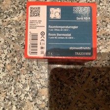 JUNG TRA231WW Thermostat - Alpinweiß 