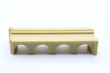 Spur Z Viadukt, Brücke,Gerades Gleis,erweiterbare Teile,3D Druck,Sandstein,1:220