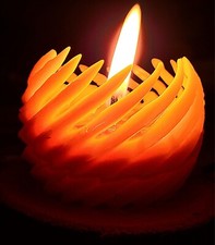 3 Stück Bienenwachs Kerze