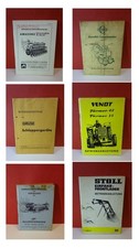 6 Original alte Anleitungen