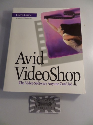 Avid videoshop user s - videoshop, user's