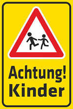 Schild Sicherheit - Achtung Kinder KPI-0234