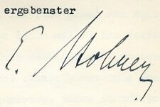 AUTOGRAPH EBERHARD VON STOHRER 1929