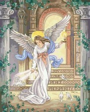 MILLENNIUM ANGEL CROSS STITCH