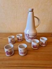 Likör Set DDR Gera Porzellan