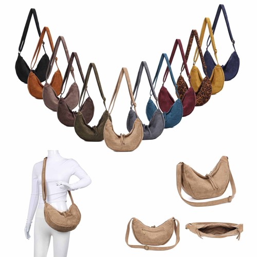 Damen halb moon tasche brust - moon,
