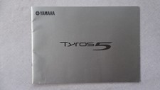 Prospekt für Keyboard YAMAHA TYROS5  - TOLL !