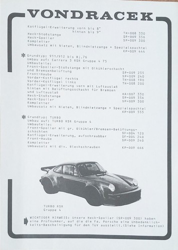Vondracek porsche 911 rsr - 911,