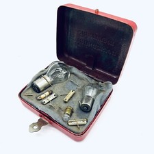 AUTO LAMPEN SICHERUNGEN BULB BOX OLDTIMER VINTAGE VW BEETLE PORSCHE 356 MERCEDES