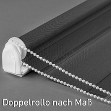 Doppelrollo nach maß klemmfix - doppelrollo,