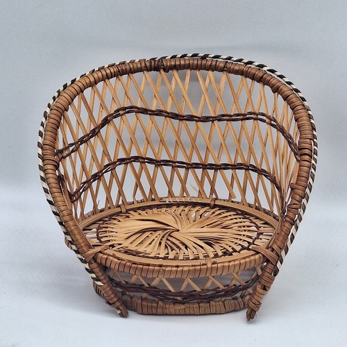 Vintage miniatur puppen sofa - puppen,