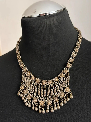 Vintage kropfkette silber - silber, /