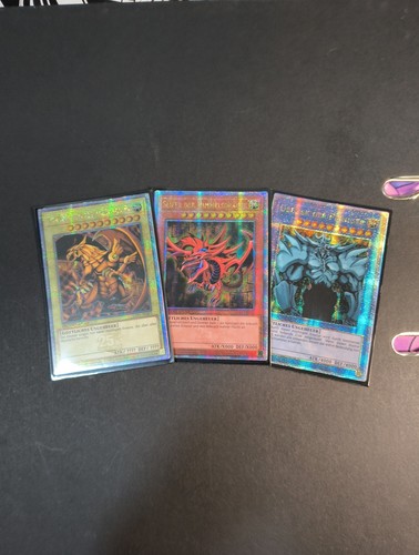 Yugioh götterkarten set - götterkarten,