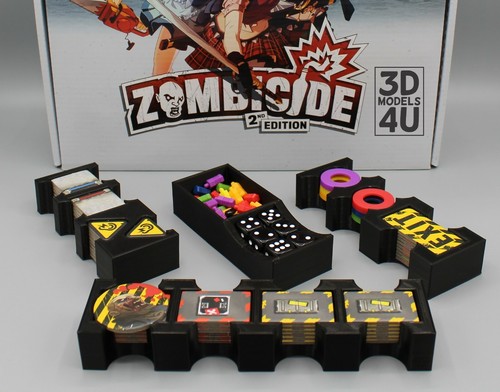 Organizer für zombicide - zombicide, 2nd
