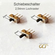 Schiebeschalter Micro - 2 , 3