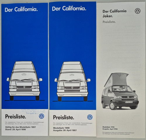Konvolut volkswagen - konvolut, t4