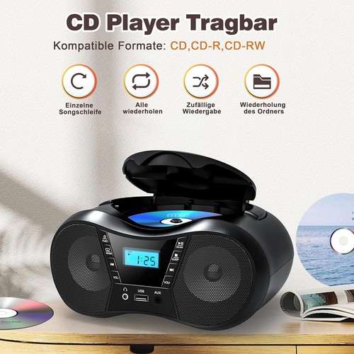 Player radio tragbares - cd-player, cd-radio