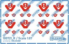 TRUCKMO Decals Scania V8 Logo