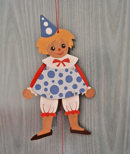 Mertens kunst harlekin - harlekin,
