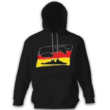 Deutschland Fahne Flagge Heer Marine Luftwaffe - Kapuzenpullover Hoodie #9989