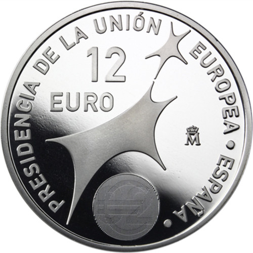 Euro silbermünze spanien - euro,