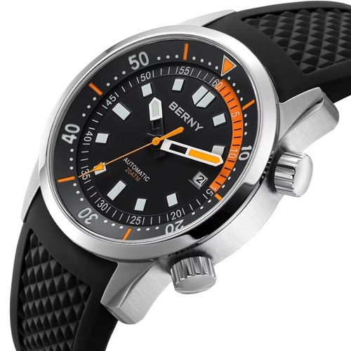 Berny taucheruhr herren 42mm - taucheruhr,