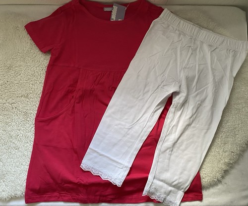 Mädchen longshirt leggings - longshirt, &