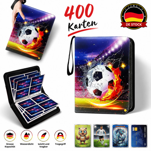 Sammelmappe fussball karten - sammelmappe,