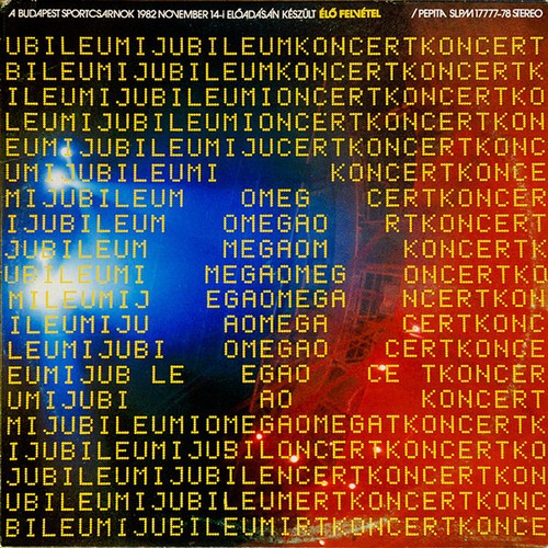 Omega jubileumi koncert - omega,