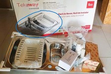 Spülbecken mit Armatur , Einbau , Teka, Neu in OVP, Zubehör