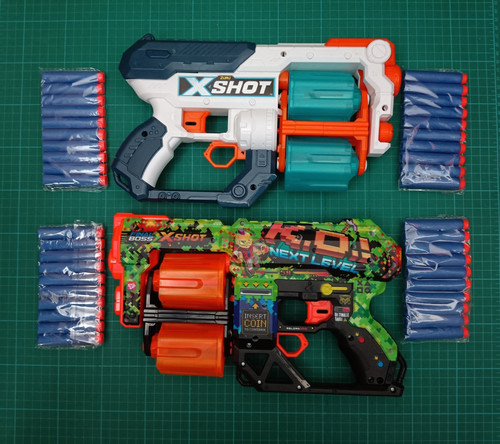 Shot double barrel guns - x-shot,