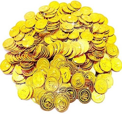 Piraten goldmünzen spielzeug - piraten,