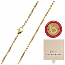 Herren Halskette 585 Gold Ip
