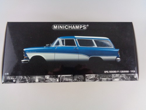 Minichamps opel rekord - rekord, p1