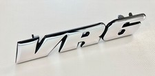 Schriftzug Emblem Zeichen Grill Frontgrill Kühlergrill für VW Golf 3 VR6 Chrom