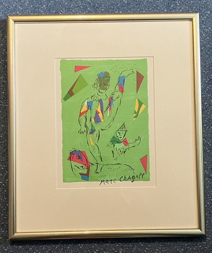 Marc chagall derrière le - chagall,