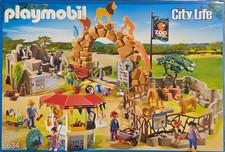 Playmobil City Life6634 Mein großer Zoo NEU & OVP-Löwen, Pinguine, Verkaufsstand