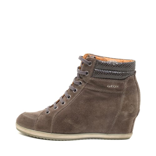Geox damen d34s1e sneaker - geox, grau