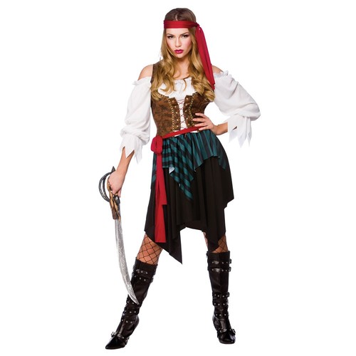 Damen karibik piraten - damen, kostüm