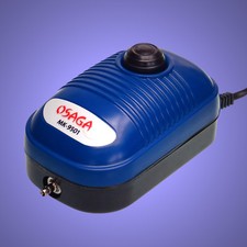 Aquarium ❤️ OSAGA MK 9501 LUFTPUMPE KOMPRESSOR ❤️elektr. regelbar Zubehör Deko