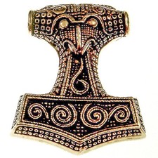 Bronze Wikinger Thorhammer
