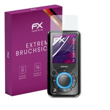 atFoliX Glasfolie für Sandisk Sansa e280 Displayfolie 9H Schutzpanzer