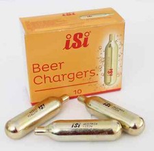 10x isi beer co2 patronen - 10x,