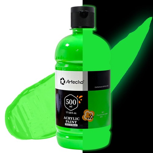 Acrylfarbe neongrün 500 - acrylfarbe, ml