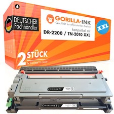 Trommel & Toner für Brother DR-2200 TN-2010 HL-2130 HL-2132 HL-2135W DCP7055